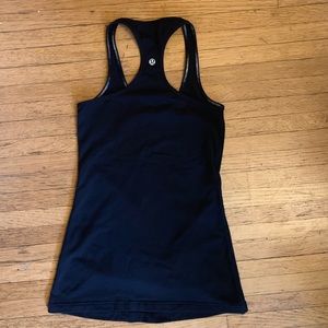 Lululemon Cool Racerback Blk Reversible, like new